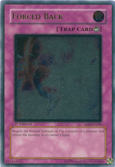 Forced Back [EOJ-EN060] Ultimate Rare 