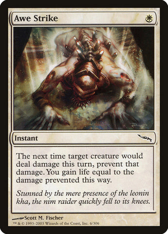 Awe Strike [Mirrodin] 