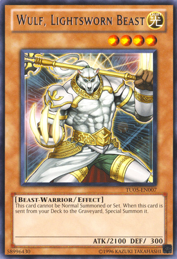 Wulf, Lightsworn Beast [TU05-EN007] Rare 