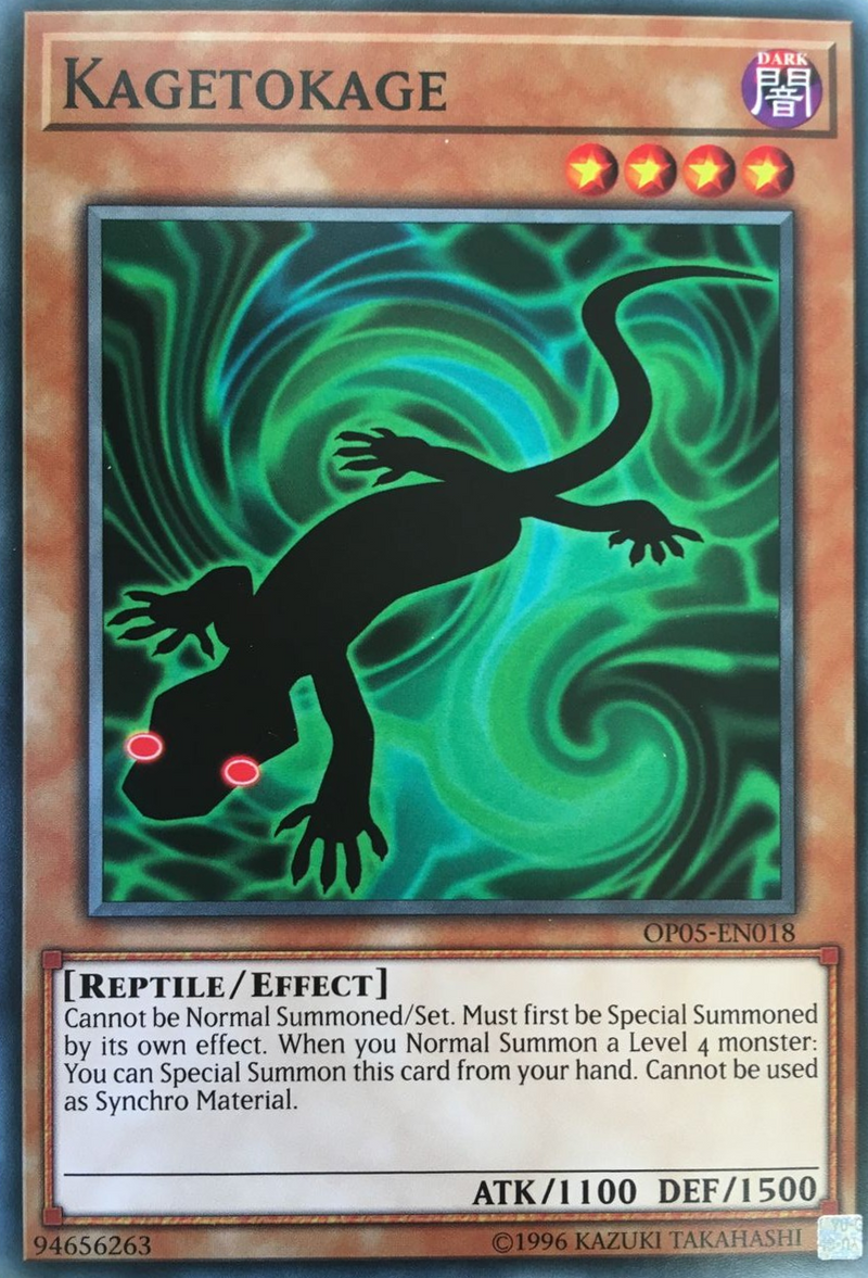 Kagetokage [OP05-EN018] Common 