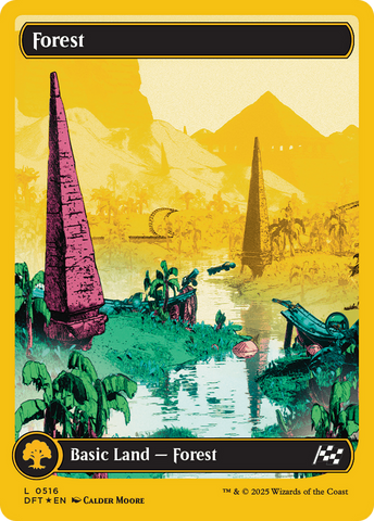 Forest (0516) (First-Place Foil) [Aetherdrift] 