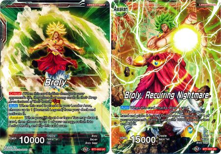Broly // Broly, Recurring Nightmare (BT7-002) [Assault of the Saiyans] 