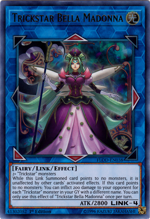 Trickstar Bella Madonna [FLOD-EN038] Ultra Rare 