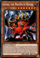 Alpha, the Master of Beasts [PHRA-EN023] Secret Rare 