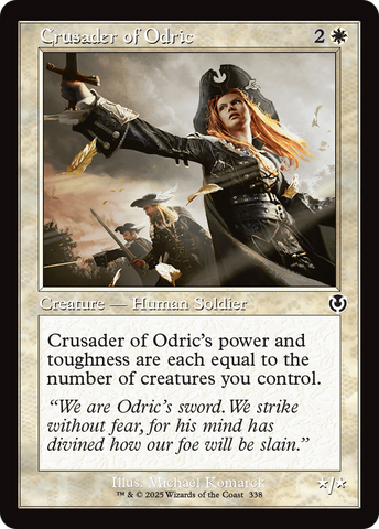 Crusader of Odric (Retro Frame) [Innistrad Remastered] 