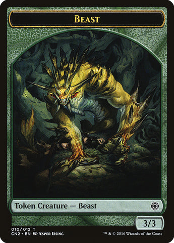 Beast Token [Conspiracy: Take the Crown Tokens] 