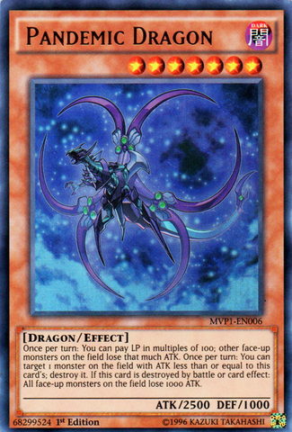 Pandemic Dragon [MVP1-EN006] Ultra Rare 
