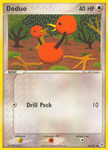 Doduo (60/101) [EX: Hidden Legends] 