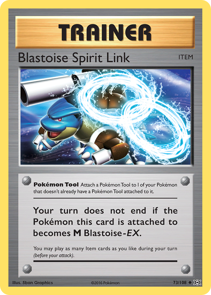 Blastoise Spirit Link (73/108) [XY: Evolutions] 