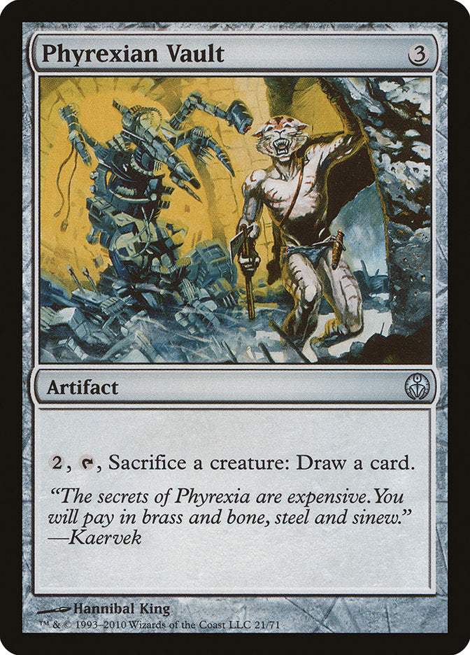 Phyrexian Vault [Duel Decks: Phyrexia vs. the Coalition] 