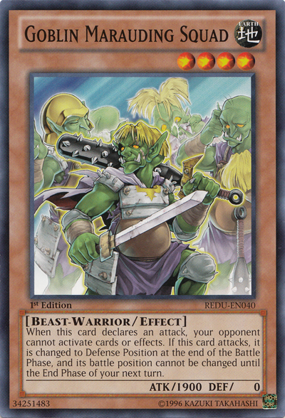 Goblin Marauding Squad [REDU-EN040] Common 