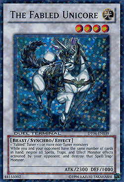 The Fabled Unicore [DT04-EN039] Super Rare 