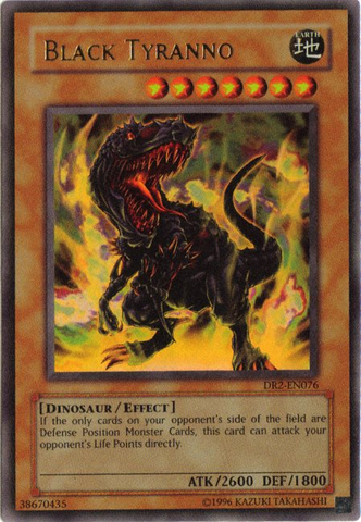 Black Tyranno [DR2-EN076] Ultra Rare 