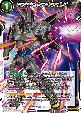 Ultimate Dark Dragon-Slaying Bullet (BT14-140) [Cross Spirits] 