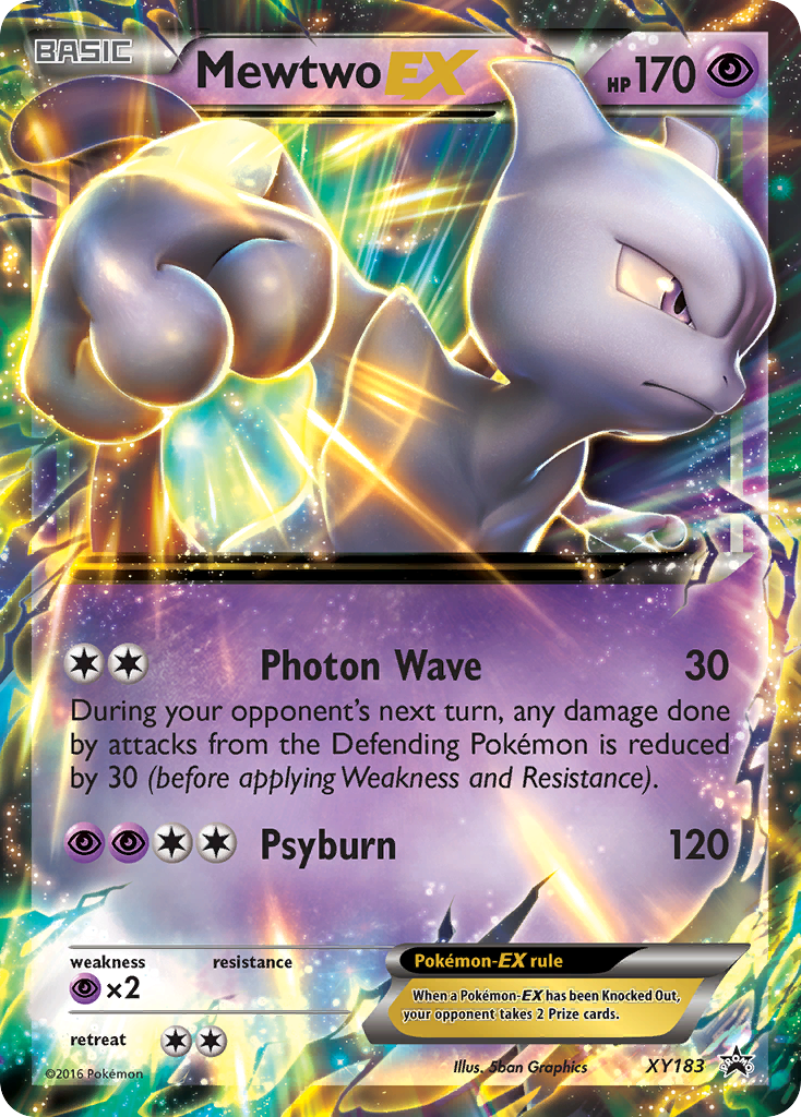 Mewtwo EX (XY183) [XY: Black Star Promos] 