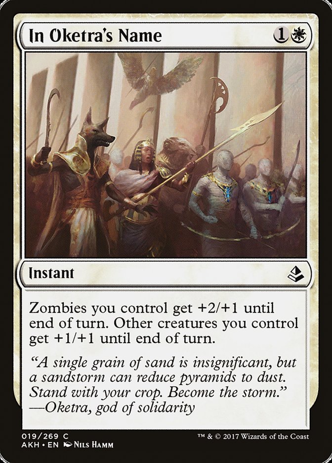 In Oketra's Name [Amonkhet] 