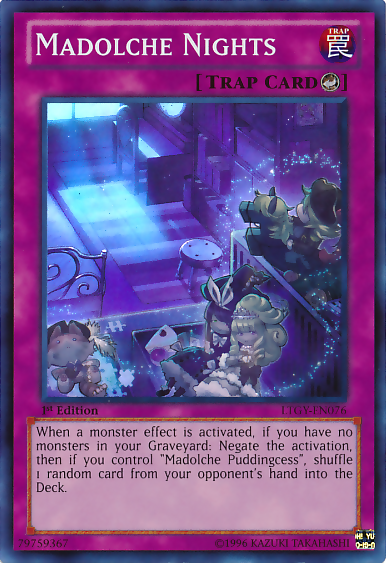 Madolche Nights [LTGY-EN076] Super Rare 