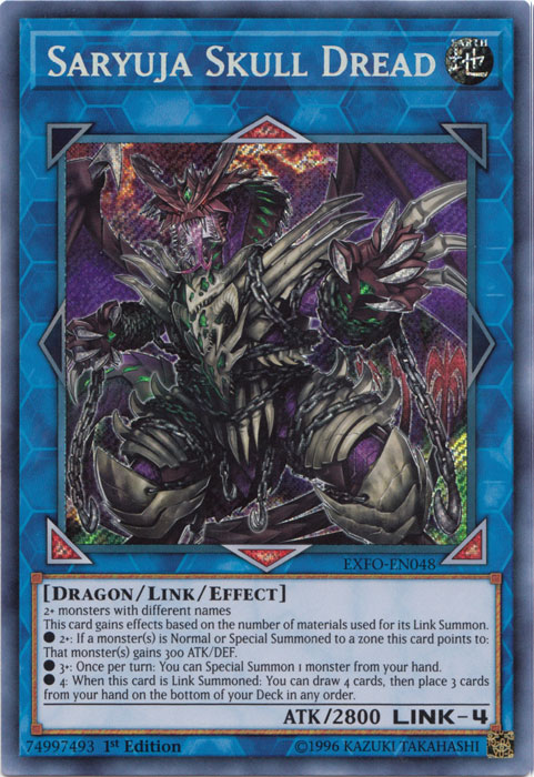 Saryuja Skull Dread [EXFO-EN048] Secret Rare 