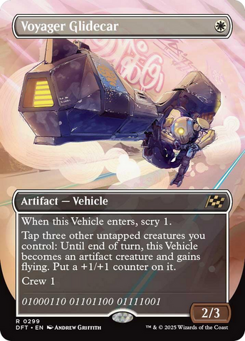 Voyager Glidecar (Borderless) [Aetherdrift] 