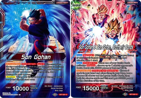 Son Gohan // Son Gohan & Son Goten, Brotherly Bonds (BT7-001) [Assault of the Saiyans]