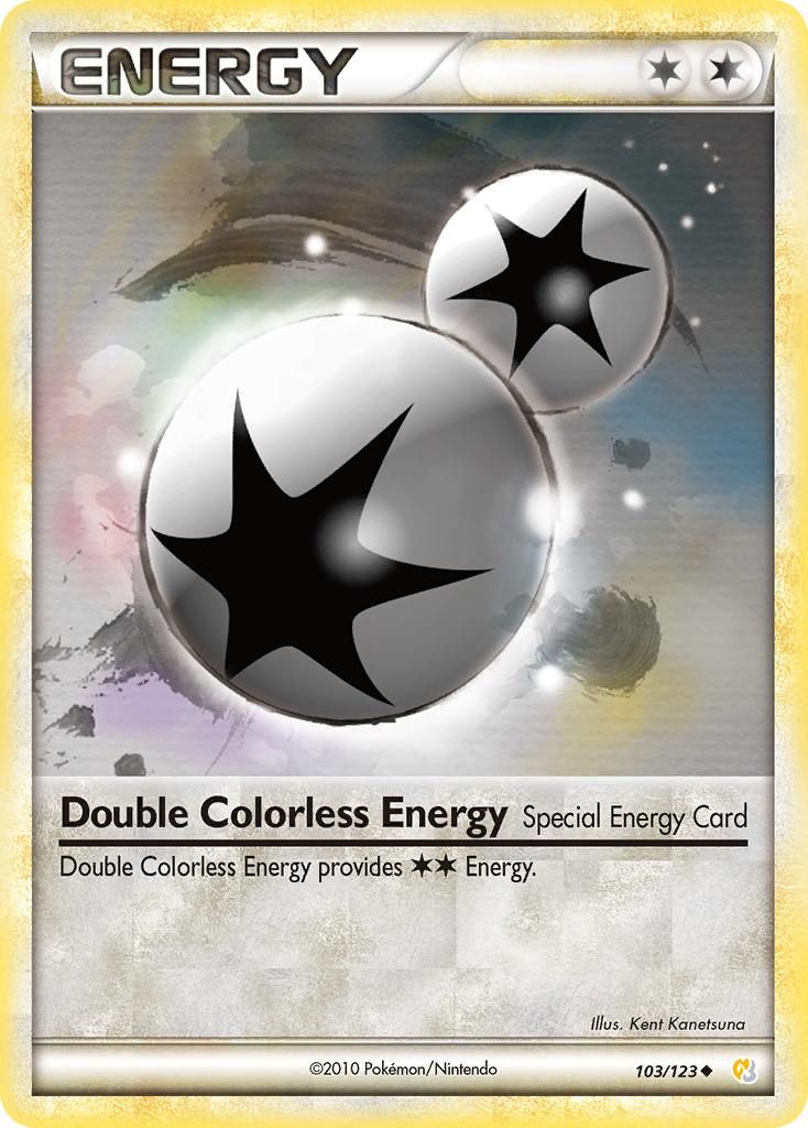 Double Colorless Energy (103/123) [HeartGold &amp; SoulSilver: Base Set] 