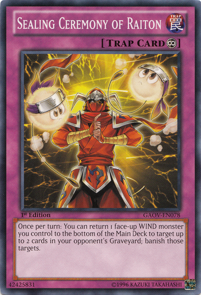 Sealing Ceremony of Raiton [GAOV-EN078] Common 