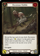 Ravenous Rabble (Red) [ARC191-C] (Arcane Rising) 1st Edition Normal 