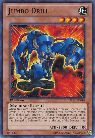 Jumbo Drill [SP14-EN014] Starfoil Rare 