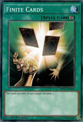 Finite Cards [MP17-EN037] Common 