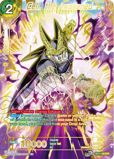 Cell, the Awakened (SPR) (BT17-146) [Ultimate Squad] 