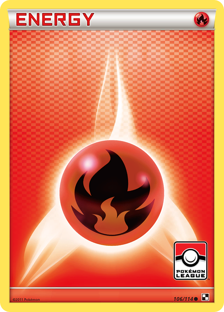 Fire Energy (106/114) [Black &amp; White: Base Set] 