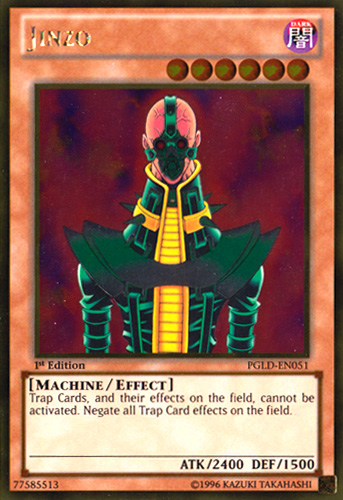 Jinzo [PGLD-EN051] Gold Rare 