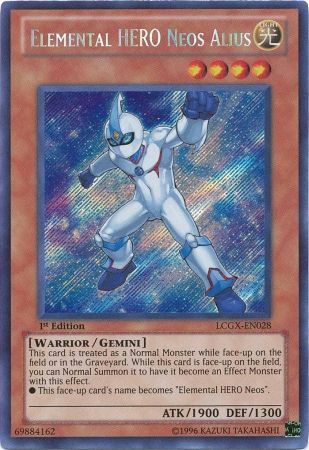 Elemental HERO Neos Alius [LCGX-EN028] Secret Rare 