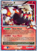 Heatran LV.X (DP31) [Diamond &amp; Pearl: Black Star Promos] 