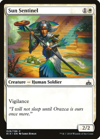 Sun Sentinel [Rivals of Ixalan] 