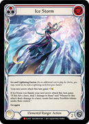 Ice Storm [ELE037] (Tales of Aria) 1st Edition Rainbow Foil 