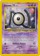 Unown [N] (50/75) [Neo Discovery Unlimited] 