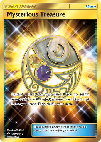 Mysterious Treasure (145/131) [Sun &amp; Moon: Forbidden Light] 