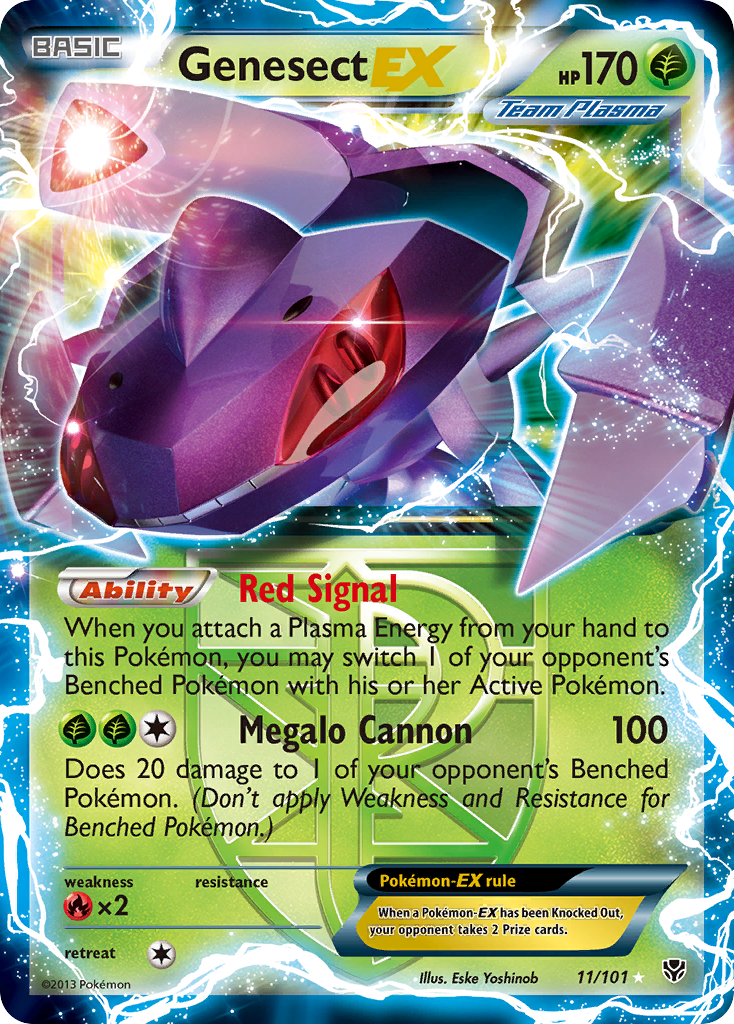 Genesect EX (11/101) [Black &amp; White: Plasma Blast] 