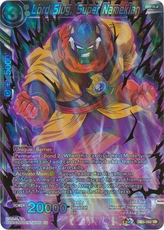 Lord Slug, Super Namekian (DB3-092) [Giant Force] 