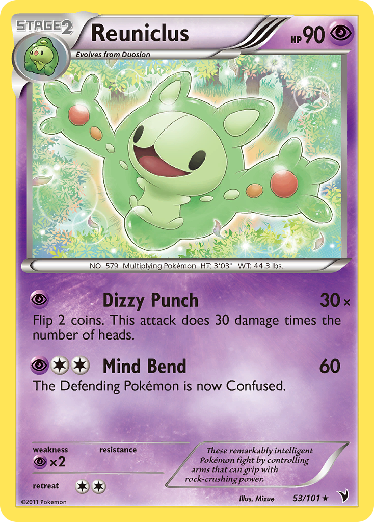 Reuniclus (53/101) [Black &amp; White: Noble Victories] 