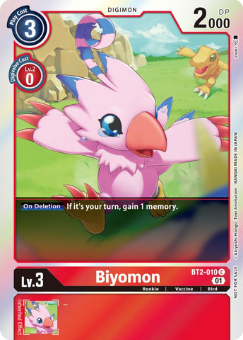 Biyomon [BT2-010] (ST-11 Special Entry Pack) [Release Special Booster Promos] 