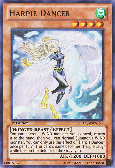 Harpie Dancer [LCJW-EN097] Ultra Rare 