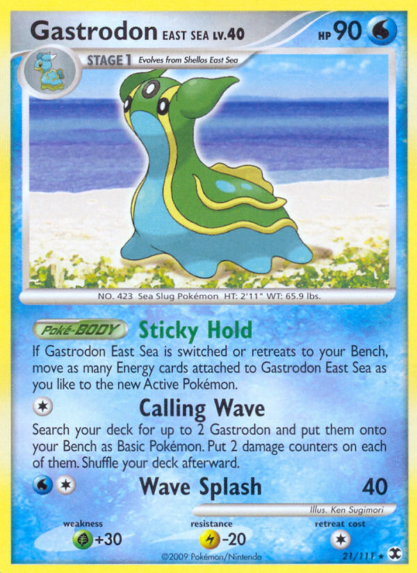 Gastrodon East Sea (21/111) [Platinum: Rising Rivals] 