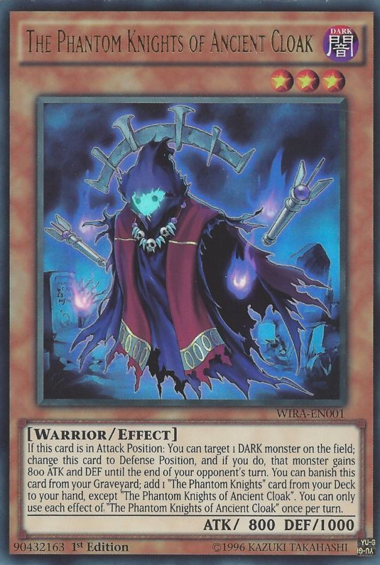 The Phantom Knights of Ancient Cloak [WIRA-EN001] Ultra Rare 