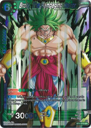 Broly, The Rampaging Horror (BT1-073) [Galactic Battle] 
