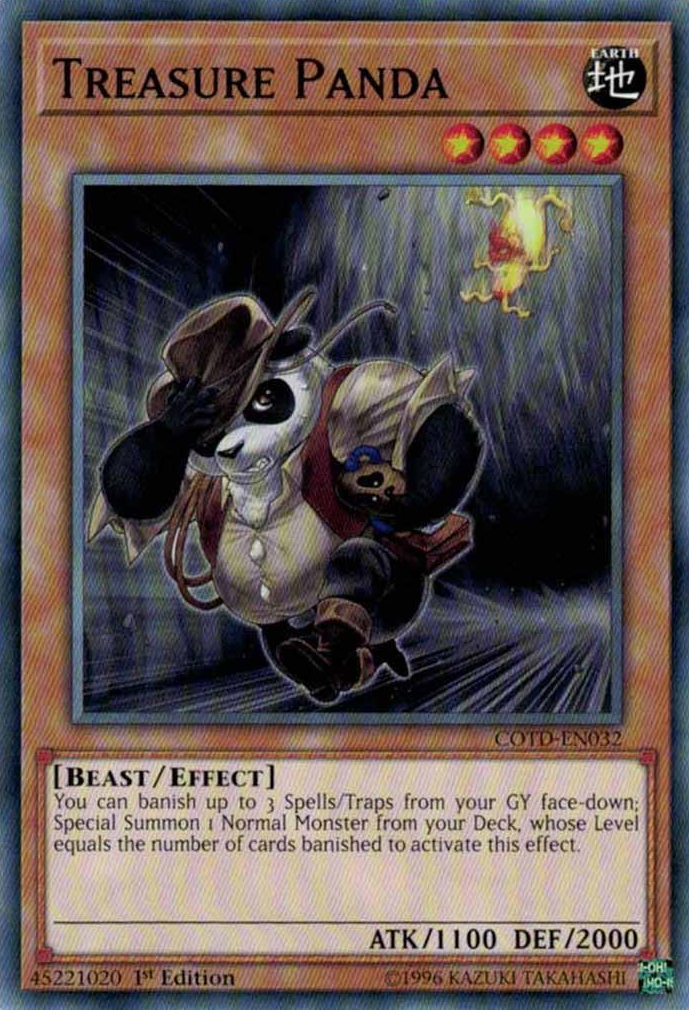 Treasure Panda [COTD-EN032] Common 