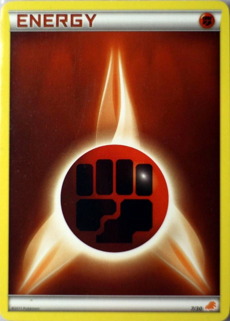 Fighting Energy (7/30) [Black &amp; White: Trainer Kit - Excadrill] 