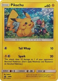 Pikachu (SM86) (General Mills Promo) [Sun &amp; Moon: Black Star Promos] 