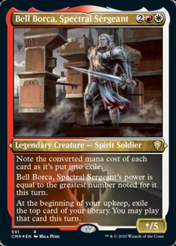 Bell Borca, Spectral Sergeant (Etched) [Commander Legends] 